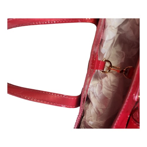 Louis Vuitton Bag Women Wilshire Pm Vernis Rose Pop Tote Handbag Enamel A - Picture 8 of 12