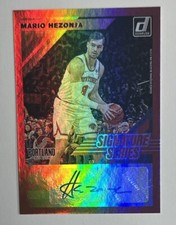 2019-20 Donruss Signature Series Mario Hezonja Auto