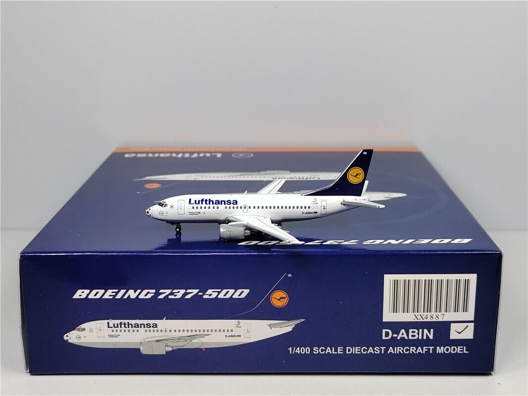 1:400 JC Wings Lufthansa BOEING B737-500 Passenger Airplane