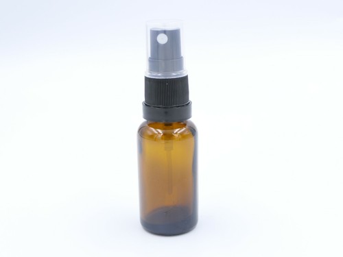 20ml Amber Glass Bottles with Tamper Evident Atomiser Spray Cap 156pcs - Picture 2 of 8