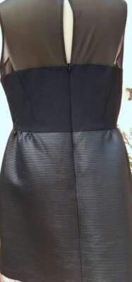 Robe La Mode Est à Vous Taille 42 - Noir à Rayures - Coton/polyester - Occasion TBE