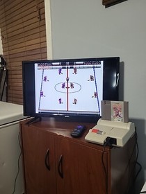 Solo carro Blades of Steel NES (NES, 1988) &iexcl;Fotos en funcionamiento!