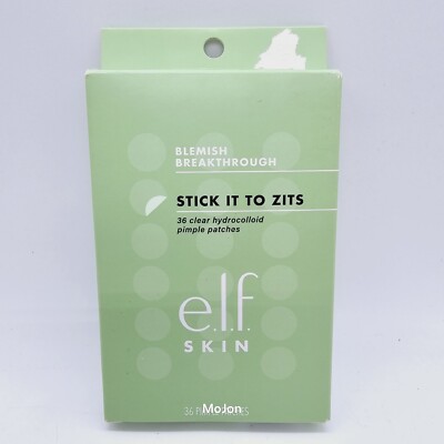 Elf SKIN Blemish Breakthrough Stick It to Zits Pimple Patches 36 Ct Exp 9/26