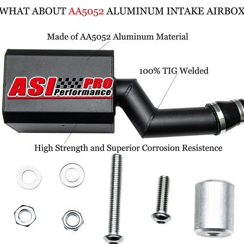 High Flow Aluminum Air Box Airbox Intake Fits Yamaha Blaster W/O Filter - Picture 1 of 14