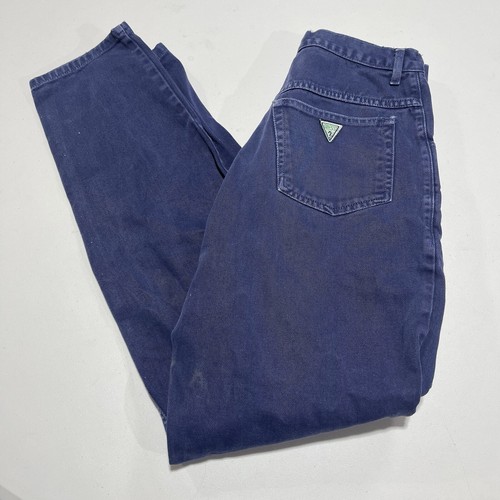 VTG GUESS Georges Marciano Jeans Size 30 Pascal Loose Fit Tapered Leg Premium - Picture 15 of 15
