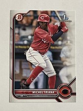 2022 Bowman 1st MICHEL TRIANA #BP-75 Cincinnati Reds