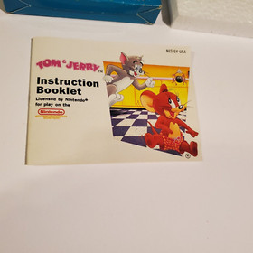 Tom & Jerry: Game of Cat and Mouse (Nintendo NES, 1991) ☆ BOX & MANUAL ☆