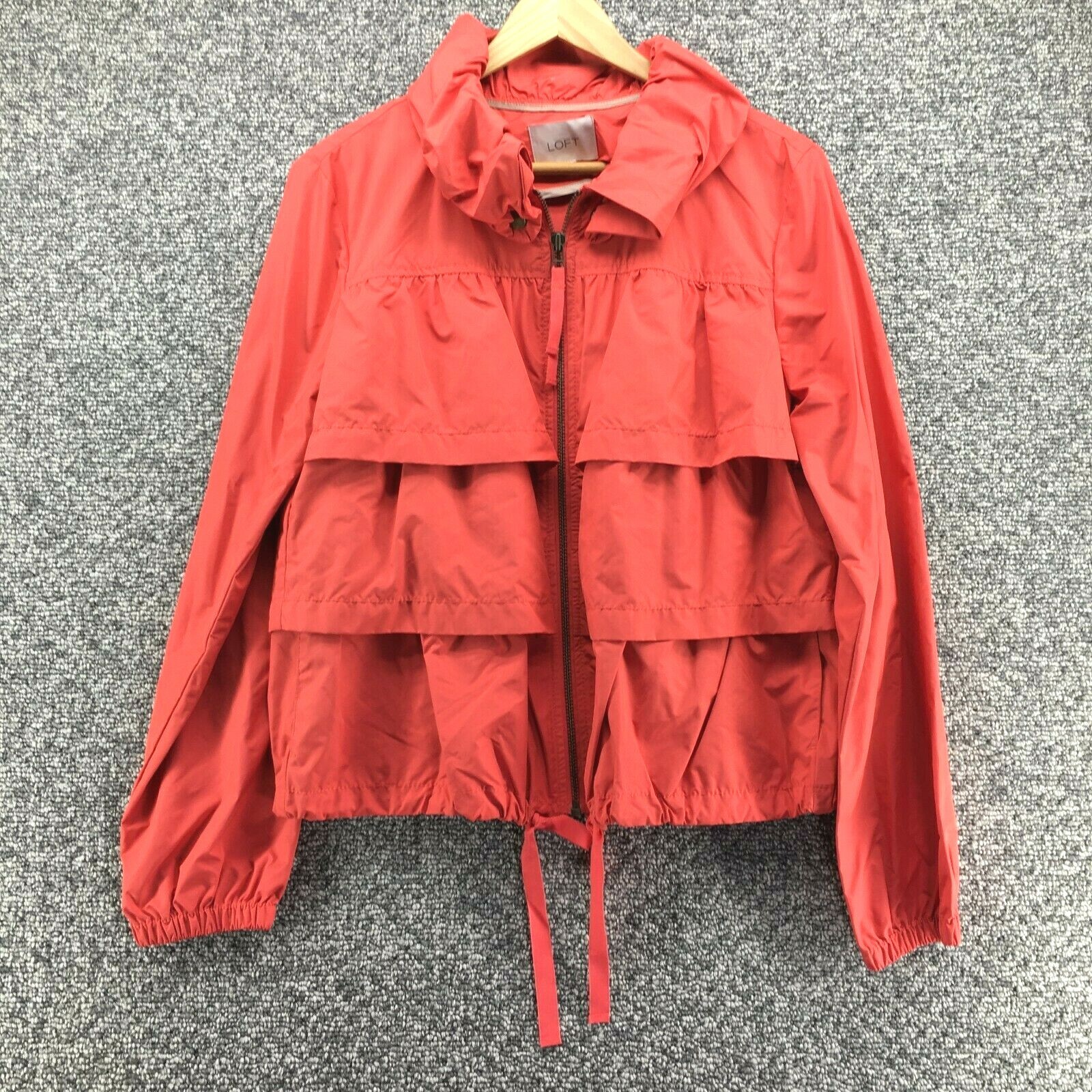 Loft Ann Taylor Sz M Coral Orange 