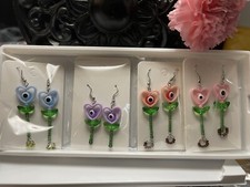 Gifts For Her: 4-Pairs Of Earrings 🧿