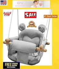 GFU Baby Swing Canvas for Infants Secure Hanging Baby Seat for Tree and Backyard
