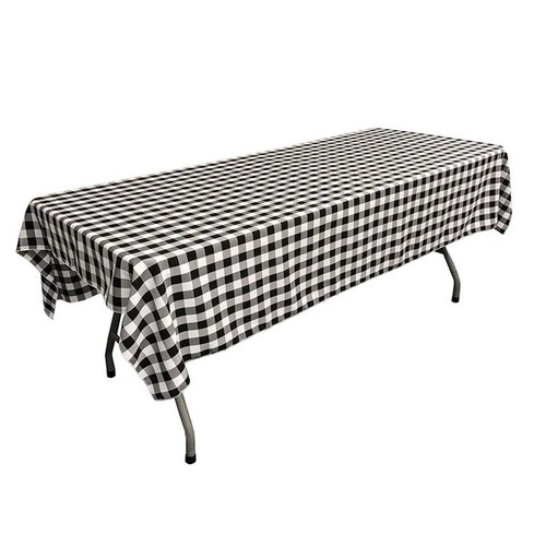 60 Zoll rechteckige karierte Tischdecke Leinen karierter Tisch (Wählen Sie eine Größe & Farbe) - Bild 12 von 13