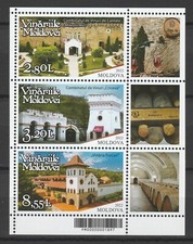 Moldova 2022 Wineries, Vineyards, Winemaking MNH sheet
