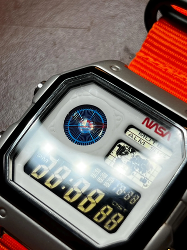 Launch Control - NASA mod – Modified Watch Based on Casio AE-1200 CNC Steel Cas - Picture 6 of 10