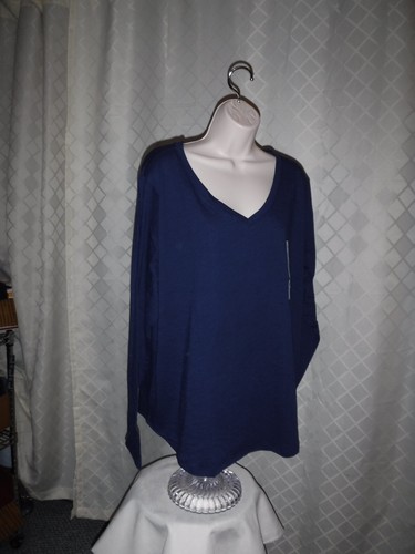 Size Plus Long Sleeve Women's T-Shirts, 3X,2X,1X, Sonoma , Striped & Solid NWT - Picture 48 of 80