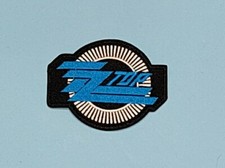 Image of ZZ Top Rock Music Patch Sew / Iron On Embroidered Badge 01