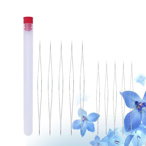 10 Pcs Large Eye Beading Needles Stainless Steel Sewing Needles - Picture 11 of 11