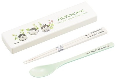 Koupen-chan chopsticks & spoon set 180mm CT 27