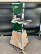Record Power bandsaw BS12 12" with stand and extras