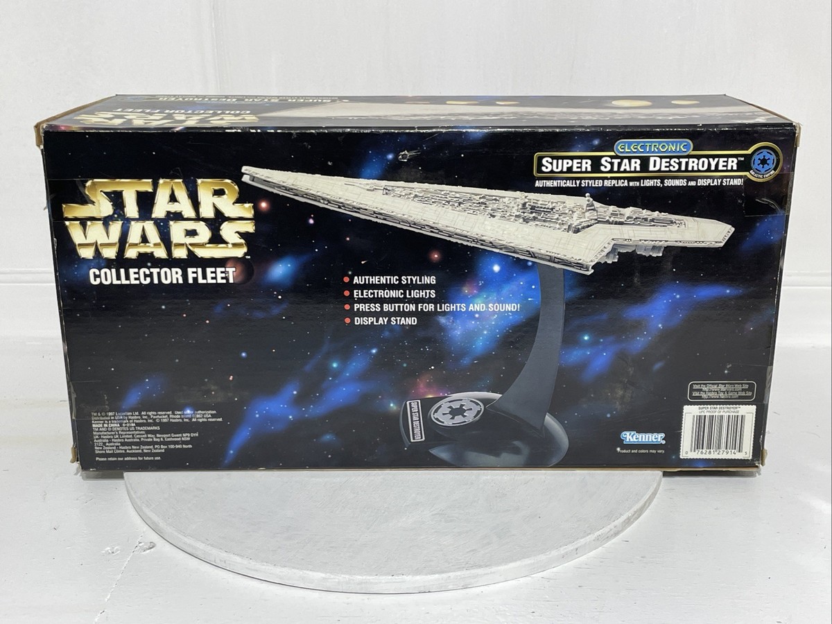 1996 Star Wars Kenner Collector Fleet Electronic Super Star
