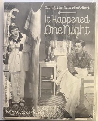 It Happened One Night (Criterion Collection) (Blu-ray, 1934) NEW Sealed