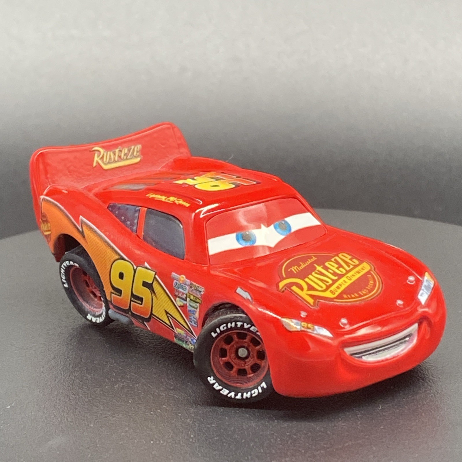 CUSTOM Disney Pixar Cars ⚡️“Kachow!”⚡️ Pose Lightning McQueen 1:55 Mattel READ