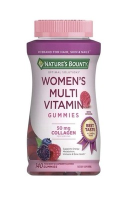 Nature s Bounty Women s Multivitamin Gummies with Collagen 140 Gummies