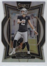 2024 Panini Select Concourse Silver Prizm Die-Cut Daniel Carlson #43 1lm5