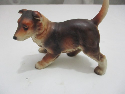 Vintage Border Collie Lassie Dog Ceramic Figurine Japan - 第 6/10 張圖片