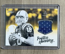 2020 Panini Luminance Vintage Materials Peyton Manning Player worn used