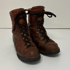 Vintage Danner Insulated Brown Leather Waterproof Hunting Boots US 9.5 GREAT