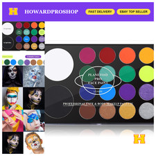 UCANBE Face  Body Paint, Water Activated SFX Makeup Palette - Extra Large White