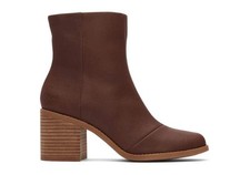 Image of TOMS Womens Evelyn Ankle Boot - Chestnut Brown