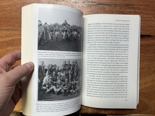 Play On! The Hidden History Of Women's Australian Football Brunette Lenkic AFLW - Picture 3 of 7