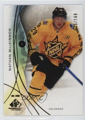 2024-25 Upper Deck SP Game Used All-Stars Gold 35/149 Nathan MacKinnon #143 u0h