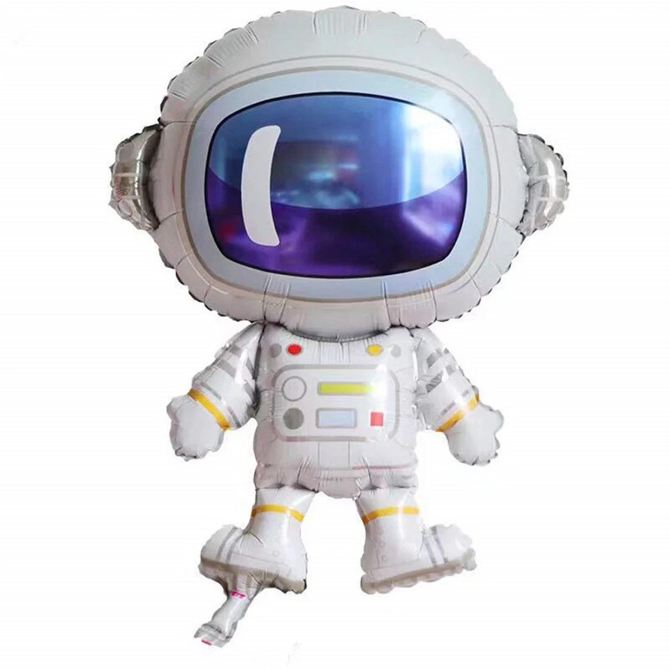 XL 37" Qualatex Adorable Astronaut Super Shape Mylar Foil Balloon - Image 2 of 4