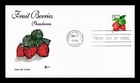 US COVER STRAWBERRIES FRUIT BERRIES FIRST DAY ISSUE COVER CRAFT CACHET INSERT