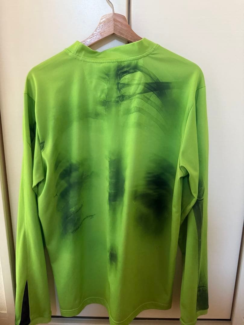 UMBRO boiler room game t-shirt long sleeve size-M color Green