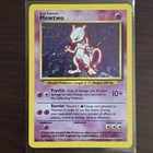 Mewtwo Holo Foil Base Set #010 Vintage 1999 Pokemon TCG MP