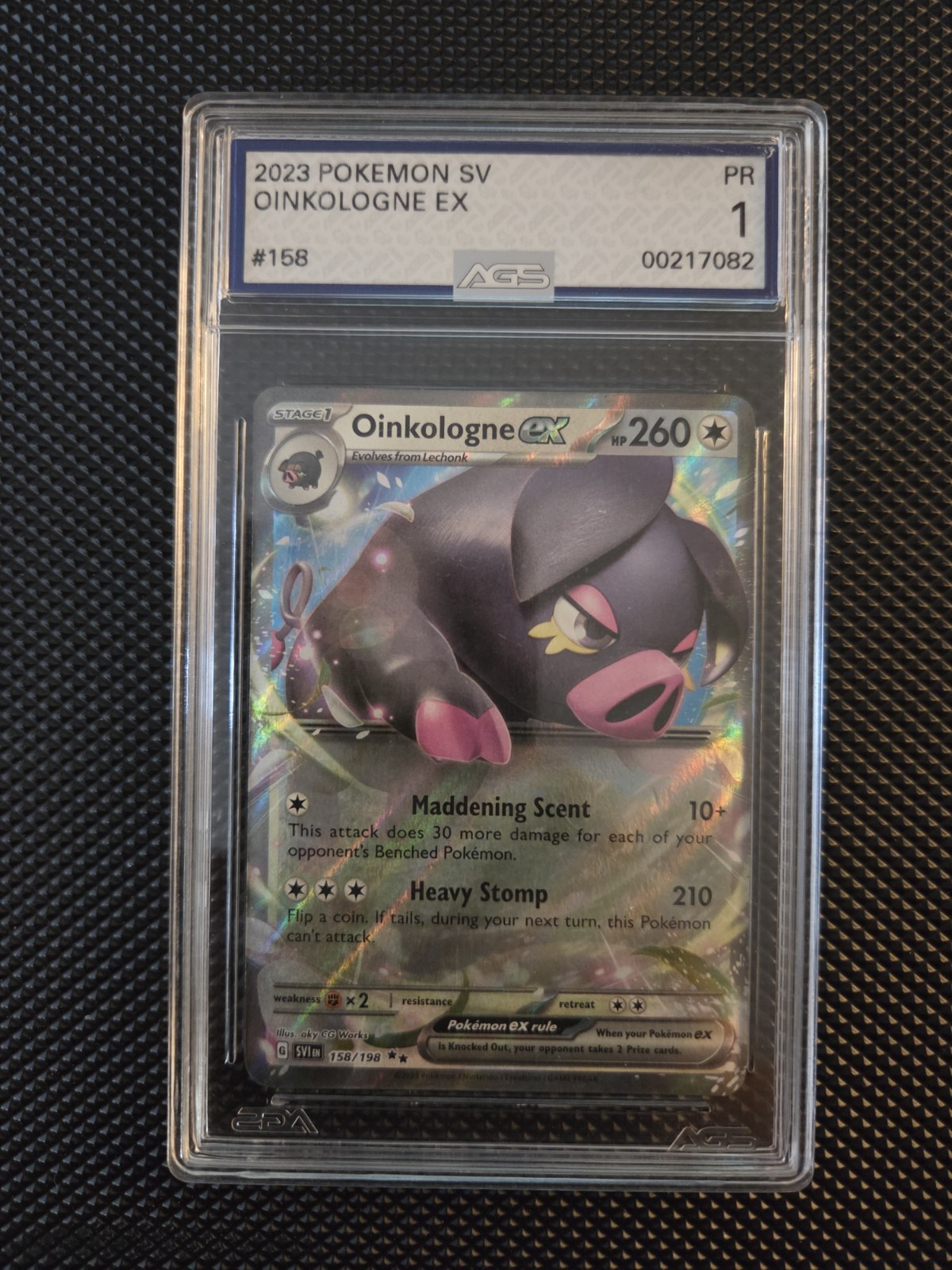 Oinkologne ex 158/198 SV01: Scarlet & Violet Base Set Holo