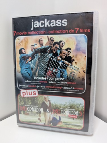 Jackass 7-Movie Collection - DVD - Brand New Sealed