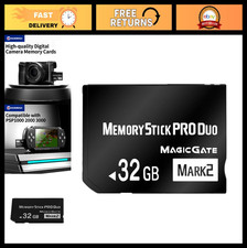 32GB High Speed Memory Stick Pro Duo for PSP  Camera - MagicGate Technology