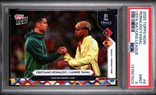 PSA 10 LAMINE YAMAL CRISTIANO RONALDO 2025 TOPPS NOW UEFA NATIONS LEAGUE #8