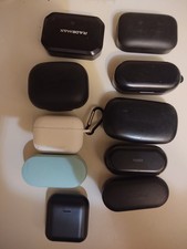 lot of 10 misc. brands and type of Bluetooth earbuds wireless headphones