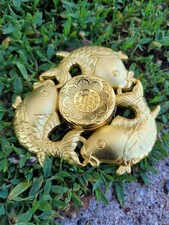 New Gold Goldfish Fidget Spinner All Metal Good Quality Toy ADHD Boys Girls EDC