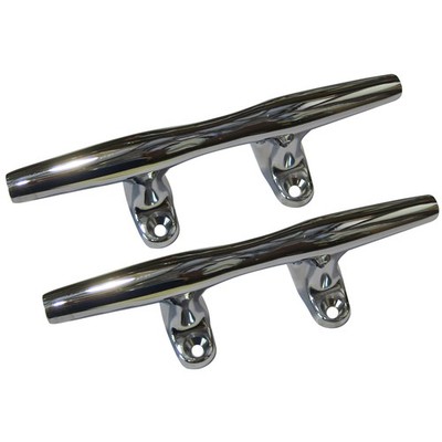 Perko 4'' Open Base Cleat - Chrome Plated Zinc - Pair 1188DP4CHR UPC 085226369391