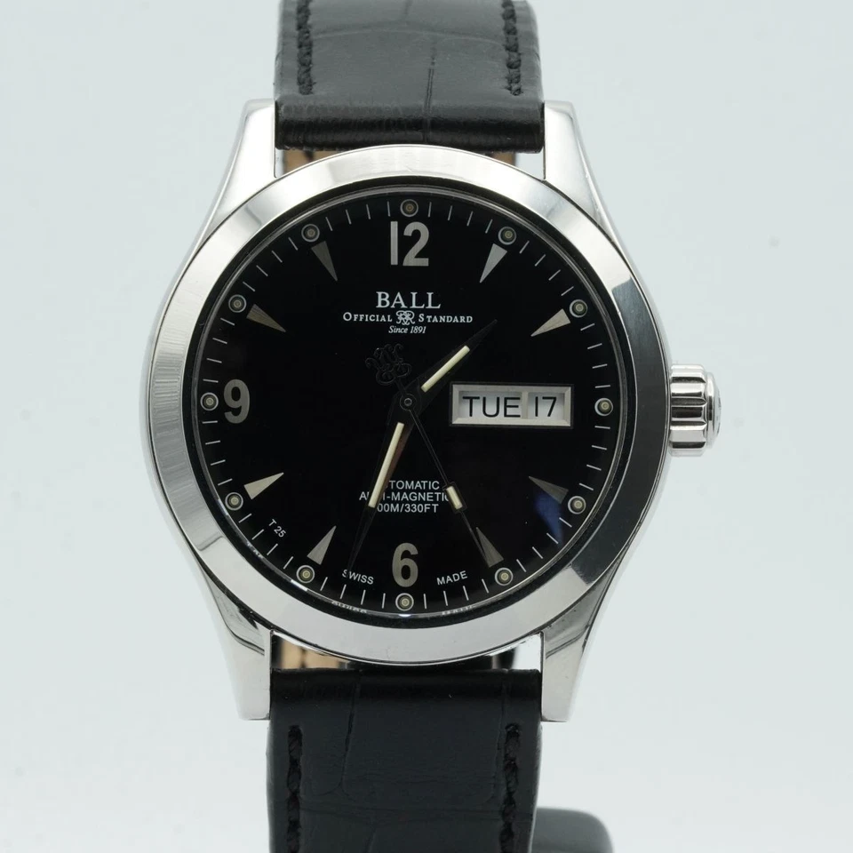 BALL EINGINER AUTOMATIK HERREN UHR STAHL BAND 39MM TOP ZUSTAND NM1020 BA012 - Bild 1 von 4