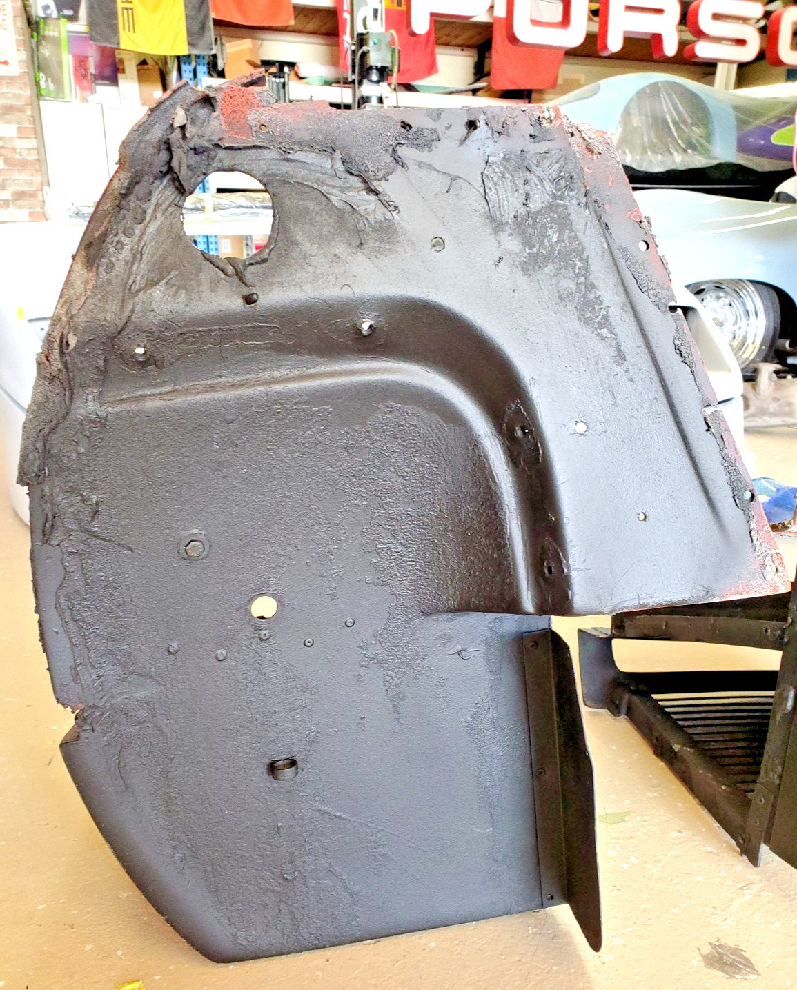 Ferrari 308 Rear Wheel Air Extractor Duct Panel. Behind Rear Wheel     L -or- R
