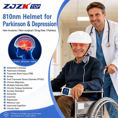 810nm Photobiomodulation Head Helmet 280 Diodes for Memory Focus and Clarity