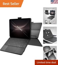 Universal Keyboard Case for 9-11 Inch Tablets, Dual Bluetooth Detachable Keyb...
