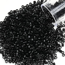 1200Pcs Metallic Seed Beads Golden Silver Glass Seedbeads DIY Jewelry Making UK